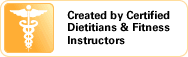 Created by Certified Dietitians & Fitness Instructors