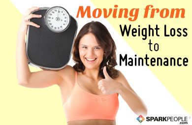 Shifting Gears from Weight Loss to Weight Maintenance | SparkPeople